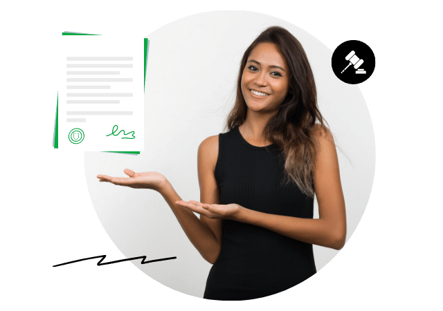 woman collecting esignature using client onboarding software